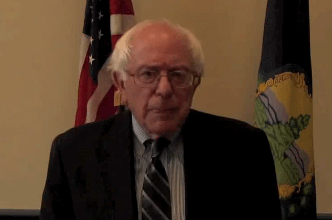 Senator Bernard Sanders